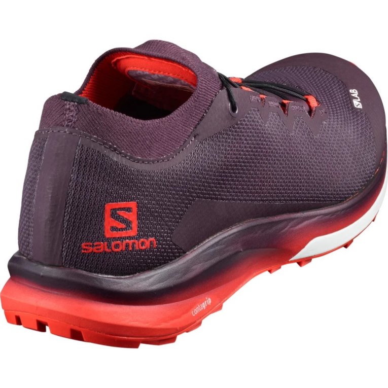 Tenis Para Trail Running Salomon S/Lab Ultra 3 Hombre Vino | MX FILP908